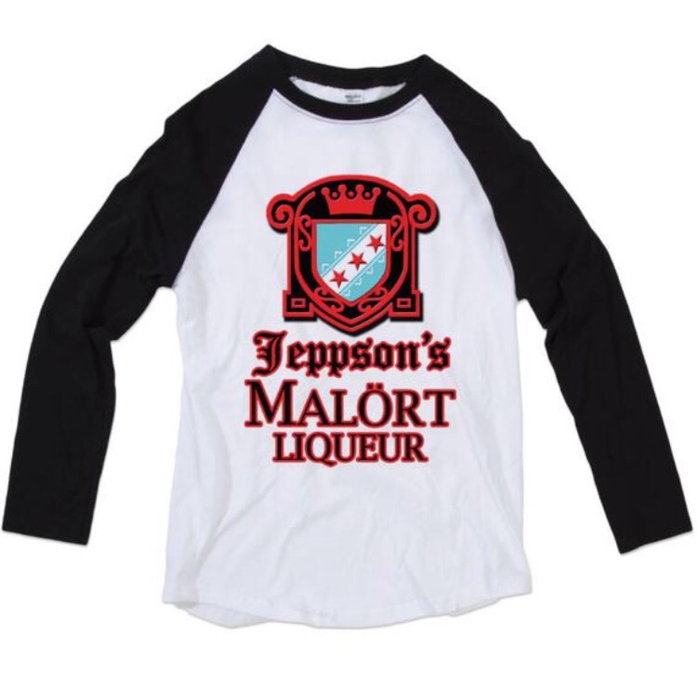 Malort baseball tee nwot unisex
